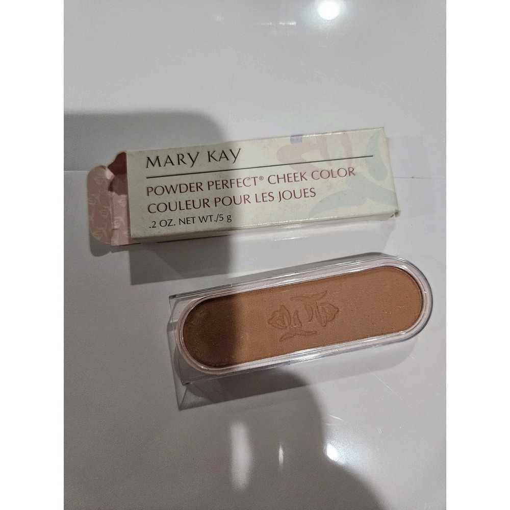 Mary Kay Powder Perfect Cheek Color Honey Wheat New